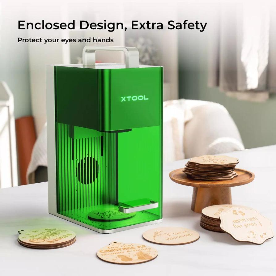 xTool F1 Laser Engraver with Air Purifier, Fastest Dual Laser