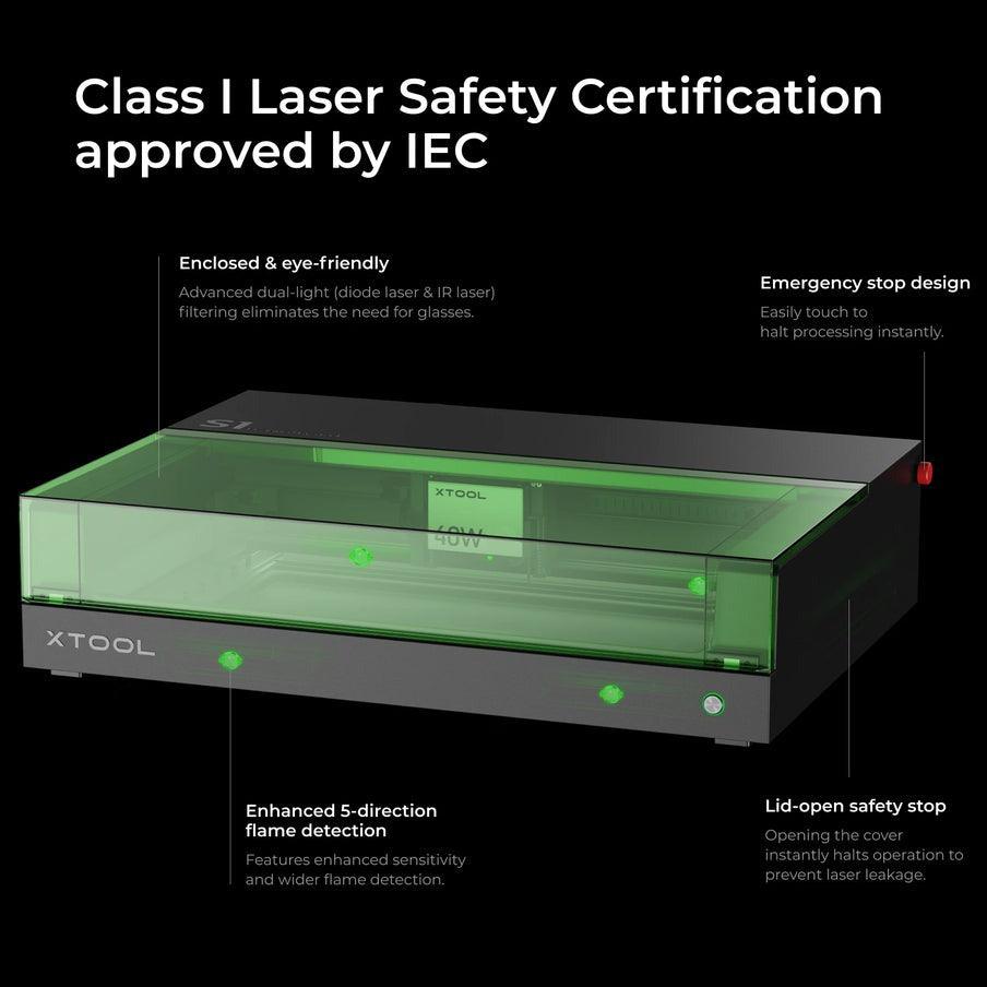 xTool S1 Enclosed Diode Laser Cutter - Modern Electronica